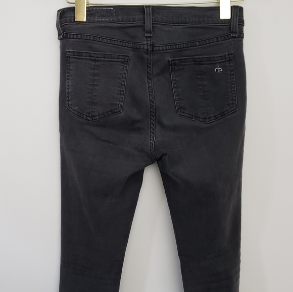 Rag & Bone High Rise Legging Skinny Jeans - Picture 9 of 14